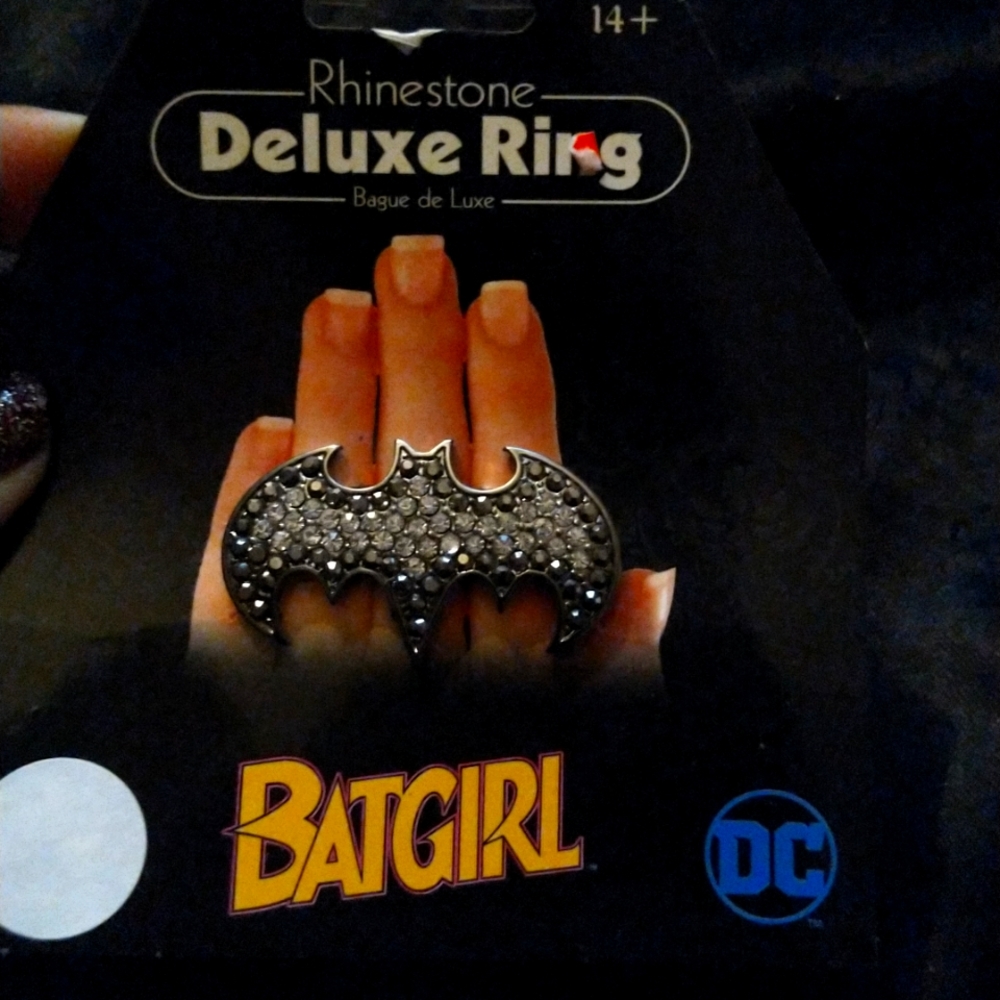 Batgirl Adjustable Deluxe Ring